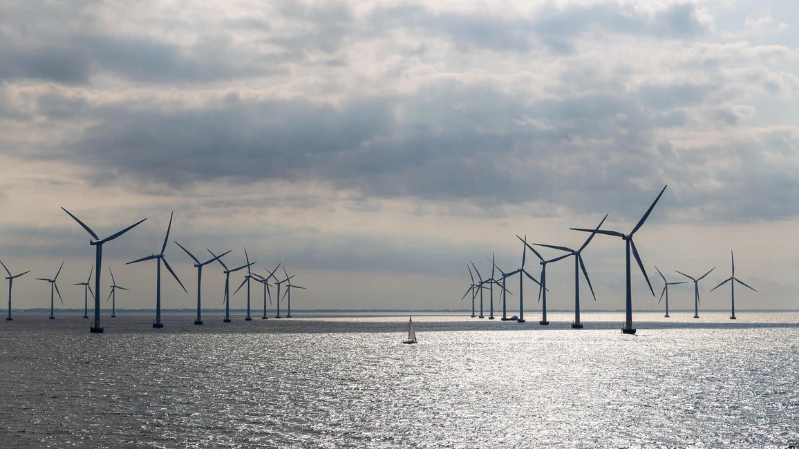 Offshore Windpark zur Stromerzeugung